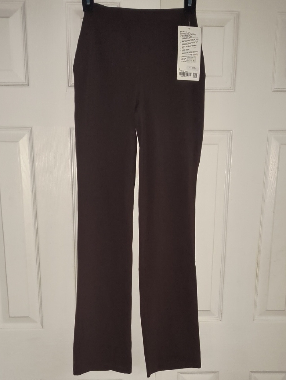 Lululemon Smooth Fit Pull-On High-Rise Pant In Espresso Size 2 NWT - Picture 3 of 7